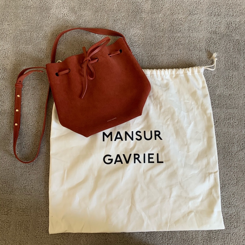Mansur Gavriel mini bucket bag